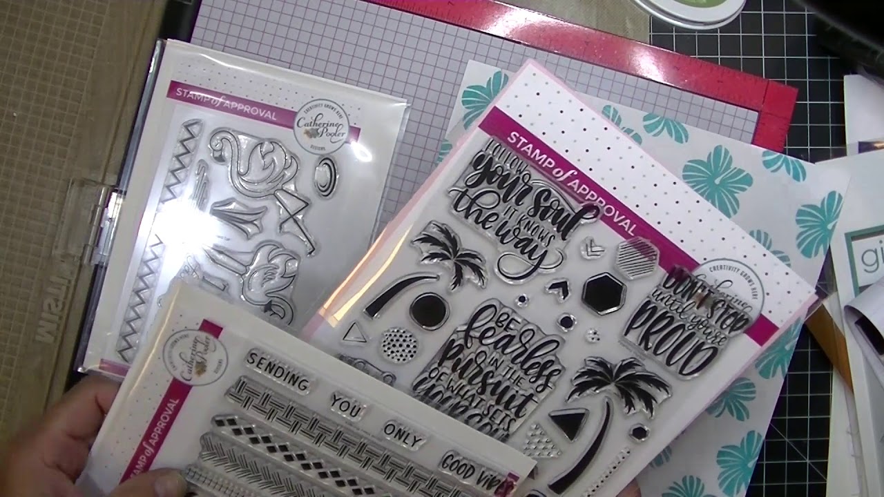 Stamping and Scrapbooking:  3 Ways to create background papers