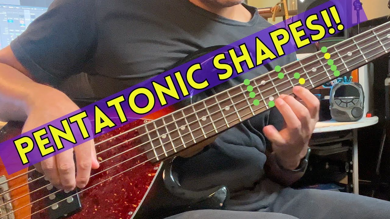 EVERY 5 String Pentatonic Shape [+ how to use them!]
