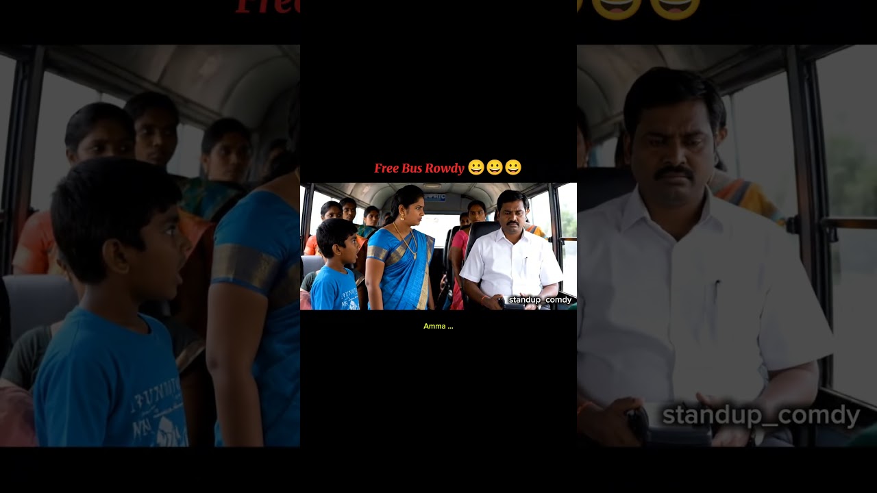 Free Bus Rowdy 😂😂😂#telugucomedy #funny #viral #comedy #freebus #telugu #telugumemes