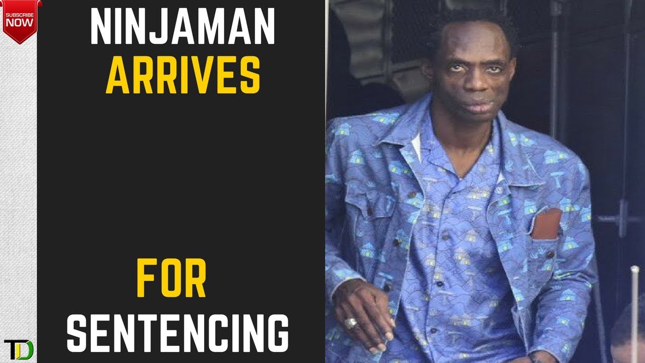 Ninjaman arriving at the Home Circuit Court  for Sentencing   (DEC 15, 2017)