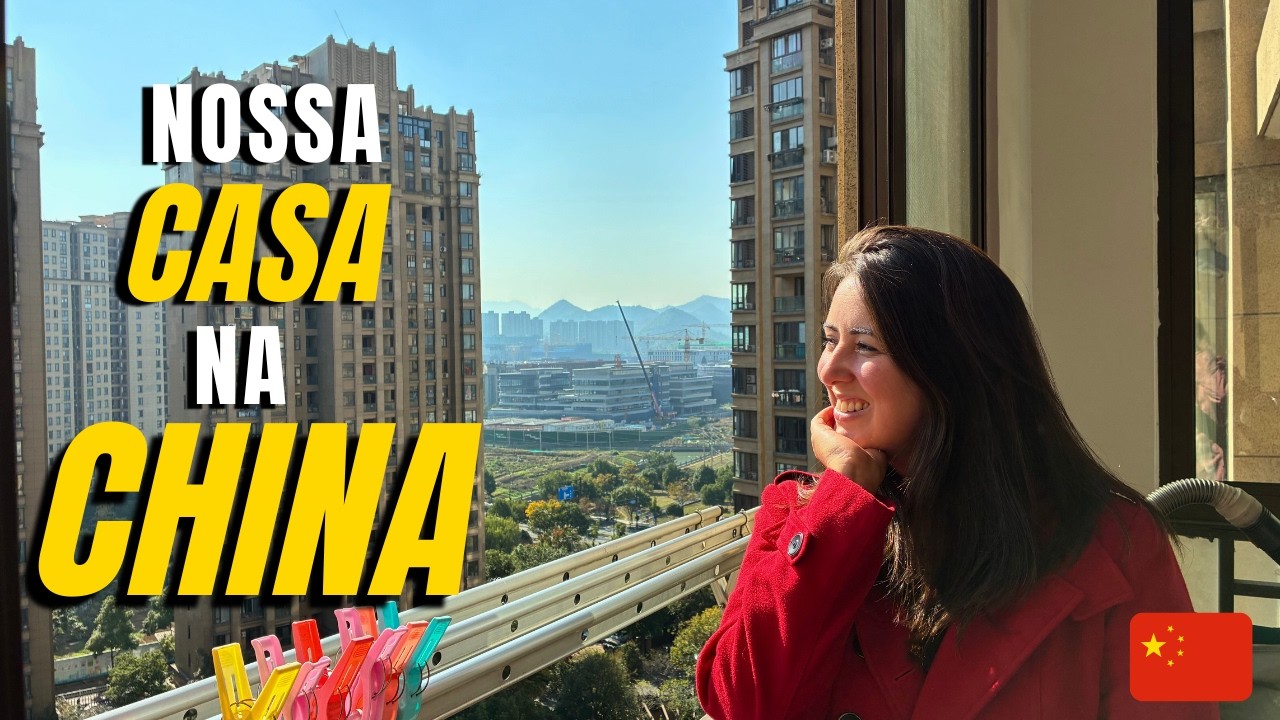 NOSSO ALUGUEL NA CHINA é SURREAL! Tour completo da nossa casa (revelamos o valor!) 🇨🇳