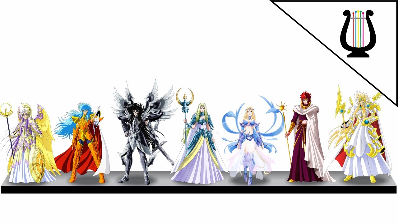 Explicacion: Los 12 dioses del Olimpo!!! - Saint seiya / Caballeros del Zodiaco