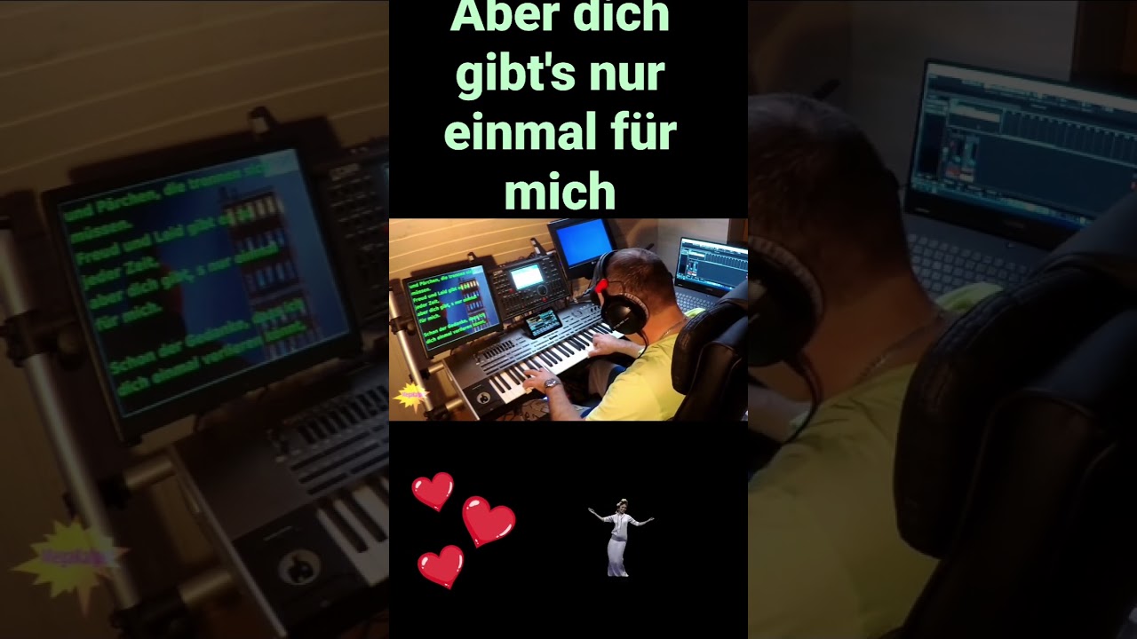 Aber dich gibt's nur einmal f&uuml;r mich #short  #korgpa4xmusikant #ketronsd90 #wokal #music #śpiew