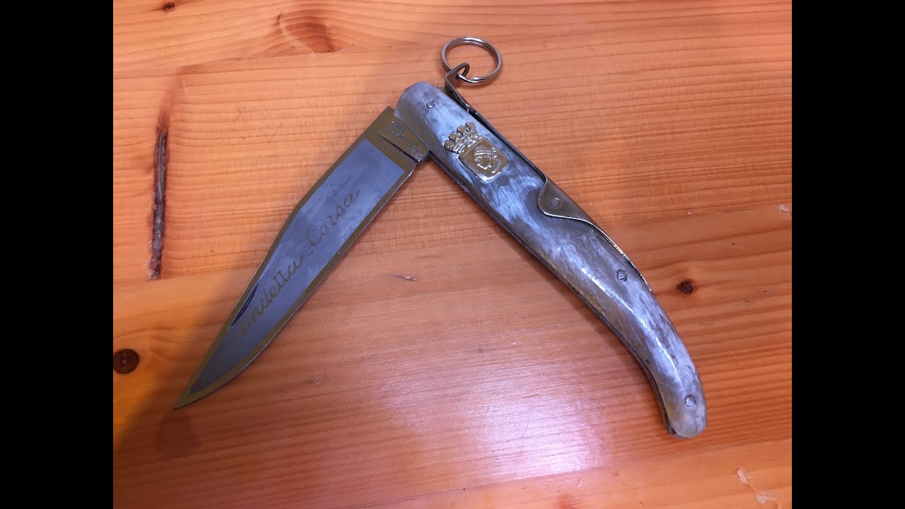 Okapi Tube: Vendetta Corse french pocket knife Rare