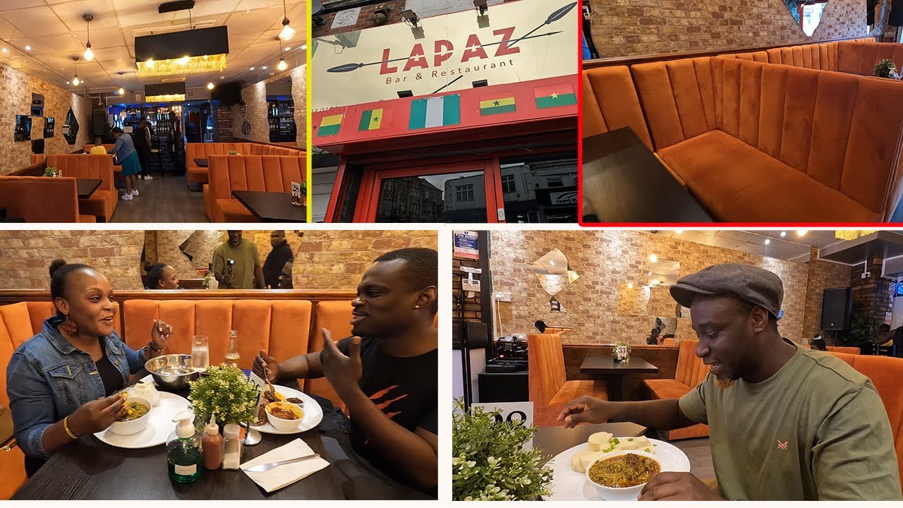 WHAT A CLASSIC RESTAURANT !! This is soo beautiful !! All African restaurant in England