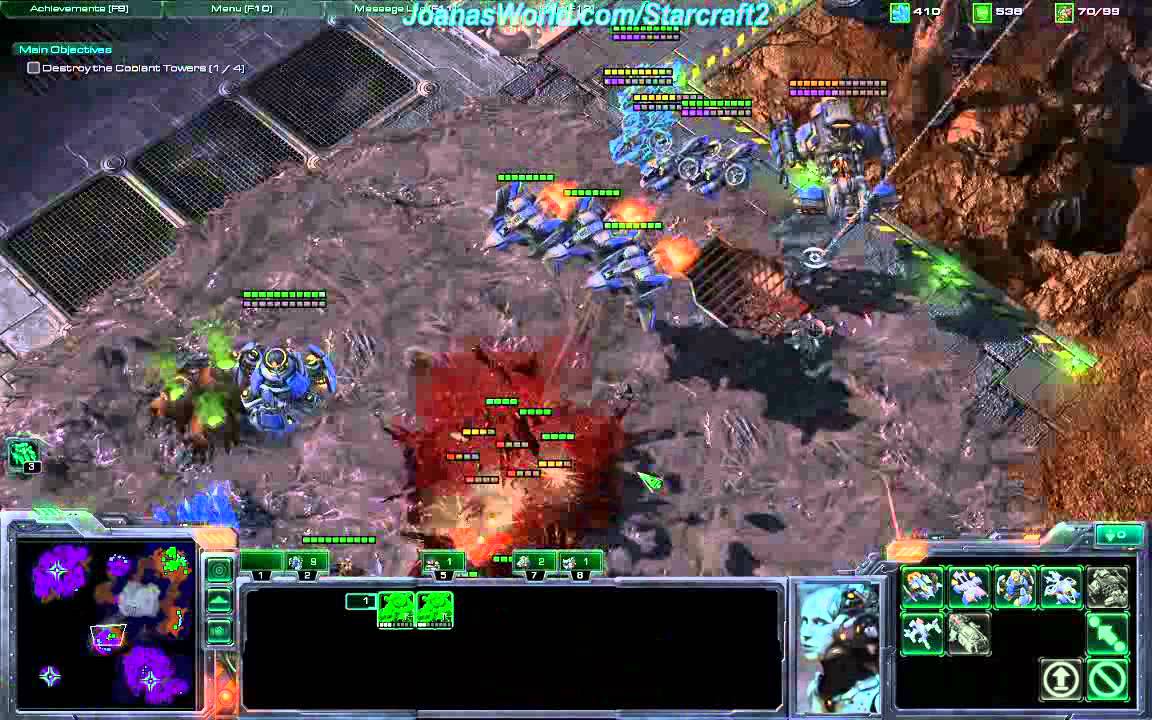Shatter the Sky Speed Run on Brutal Difficulty - SC2
