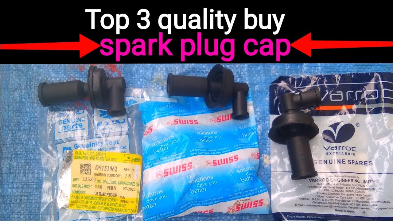 Platina 3 best original quality spark plug cap price 3 best genuine spark plug cap bike platina😱