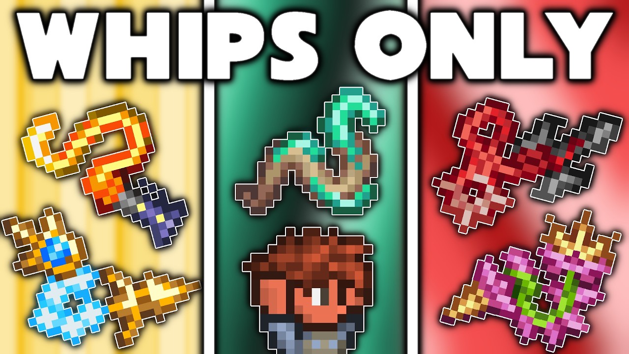 The WHIPS Only Experience in Terraria 1.4.5