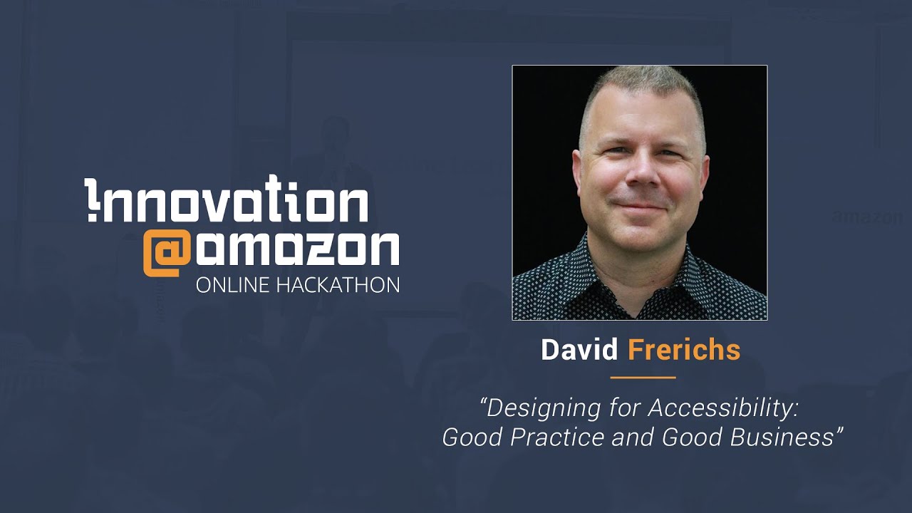 Innovation@Amazon 2020 -David Frerichs 