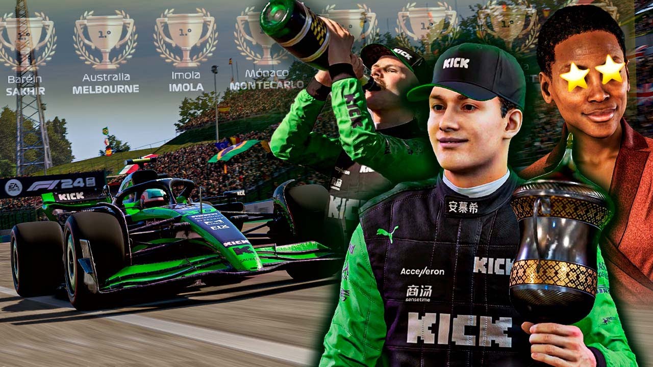WHAT HAPPENS IF YOU WIN ALL THE RACES WITH THE WORST CAR IN F1 24?