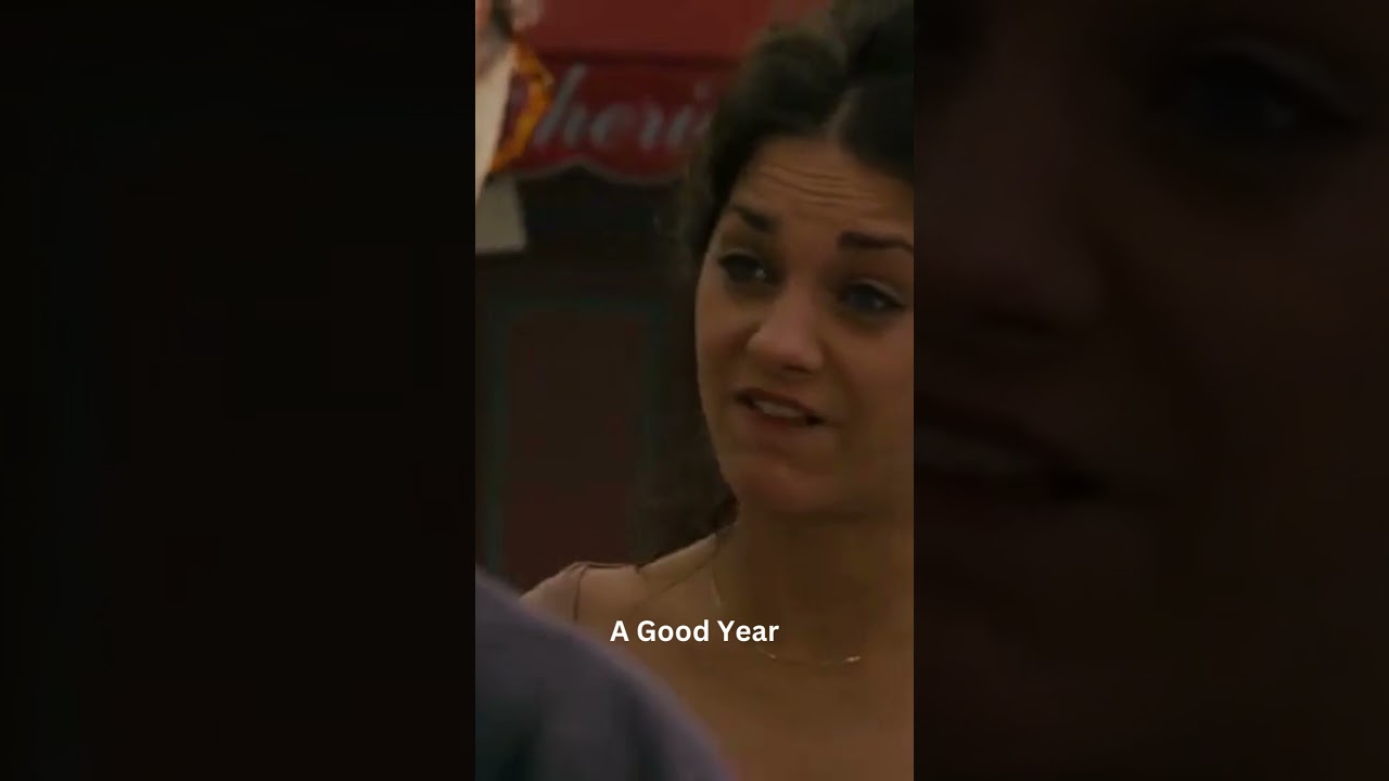 The best scene from 'A Good Year' with Marion Cotillard & Russell Crowe.