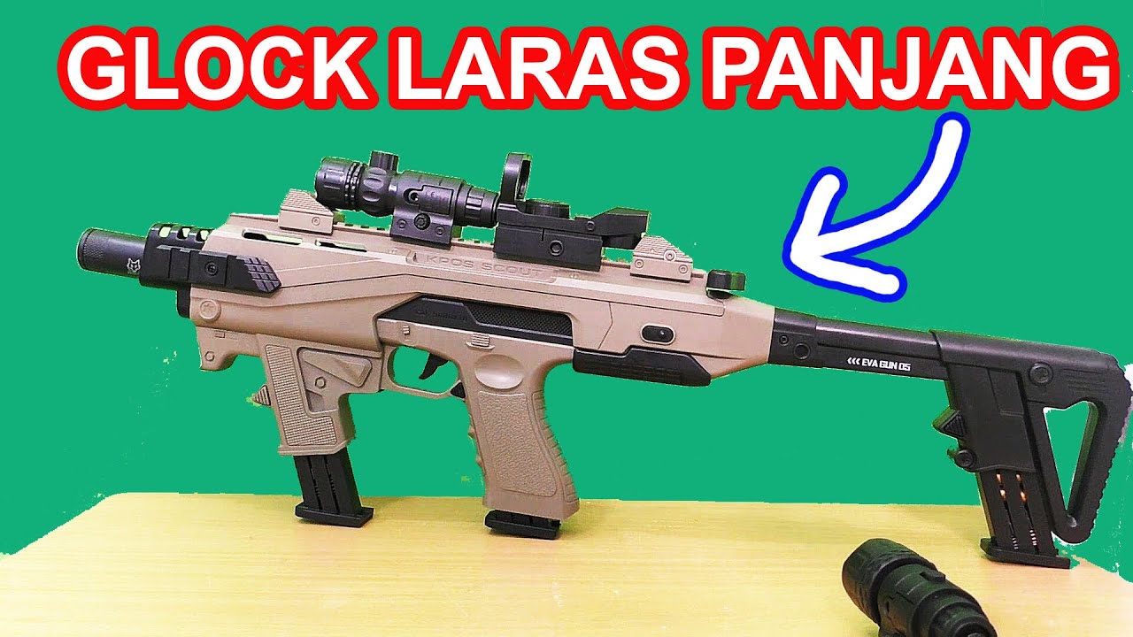 MAINAN BARU GLOCK KONVERSI SHELL INJECTION