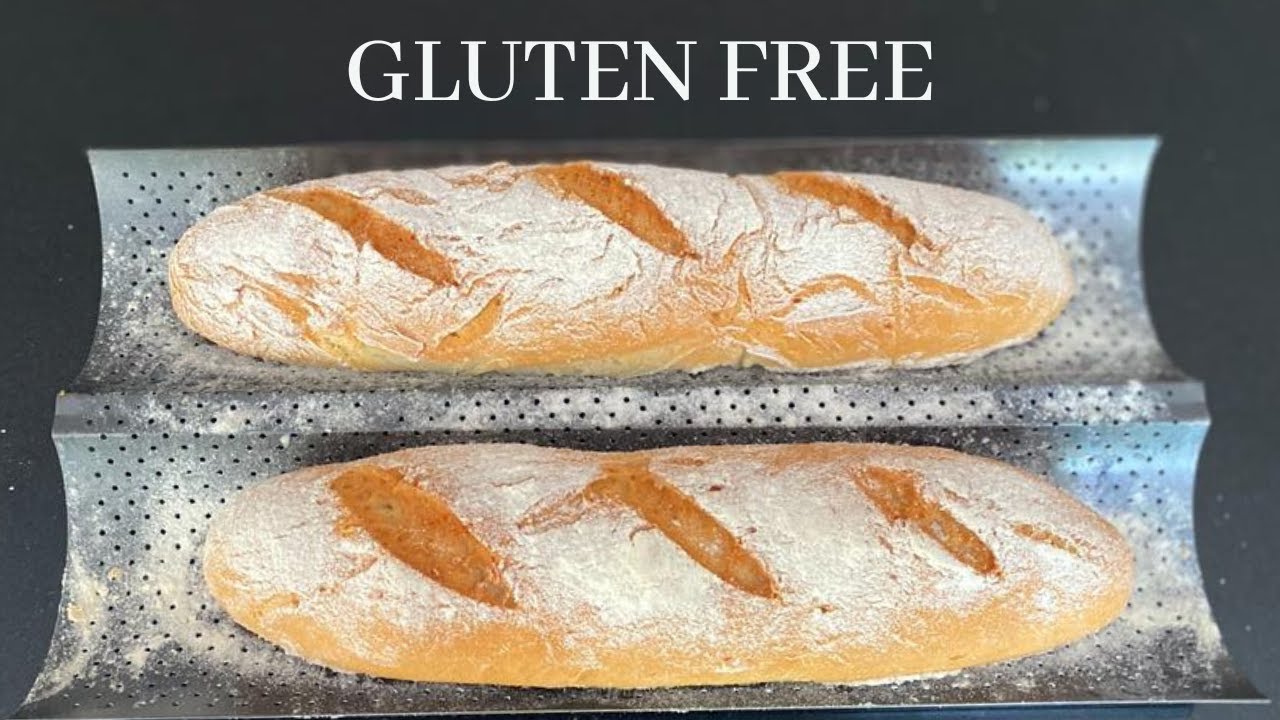 BAGUETE SEM GLUTEN. Simples e deliciosa.
