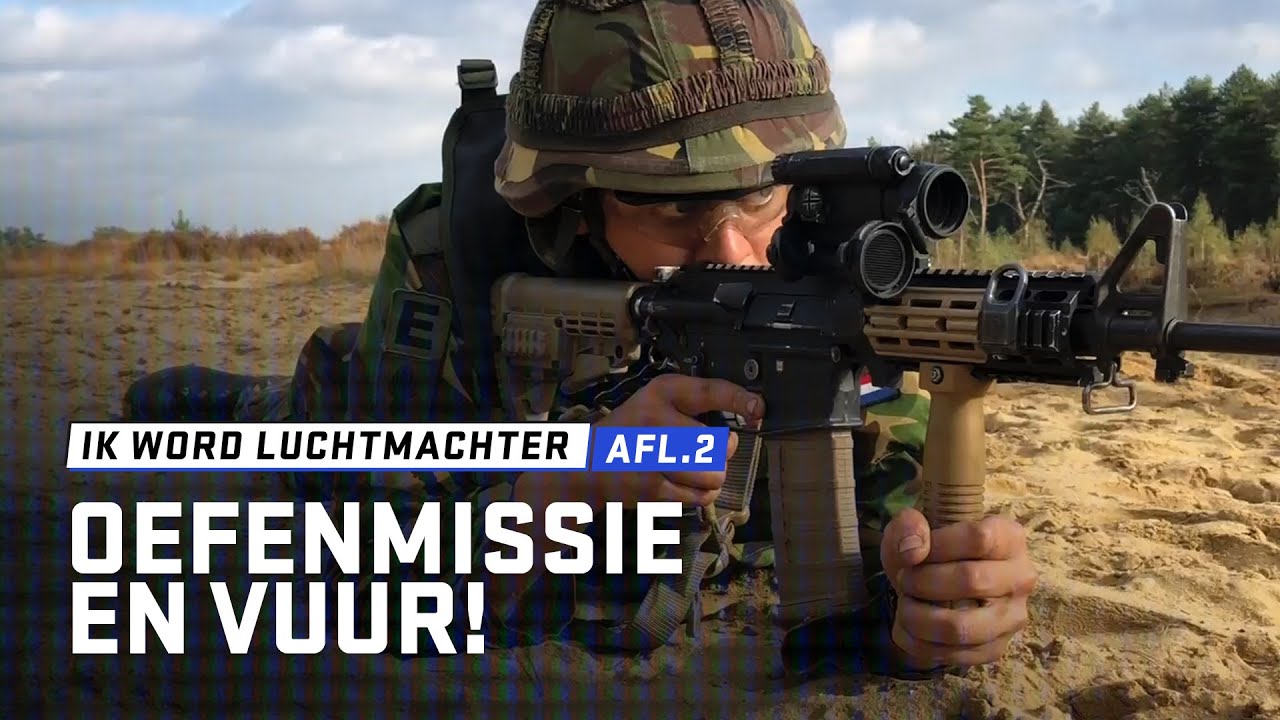 OEFENMISSIE EN VUUR! | Ik word Luchtmachter | #2