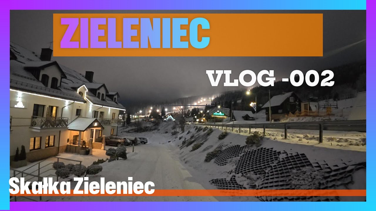 STACJA NARCIARSKA ZIELENIEC SPORT ARENA SPRAWDZAMY OŚRODEK śniadanie w Skałka Zieleniec (Vlog-002)