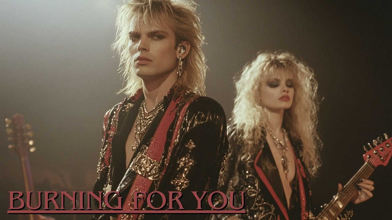 Møxes ft. Wicked Wenches - Burning For You | 80s Hard Rock / Glam Rock / Arena Rock / Glam Metal