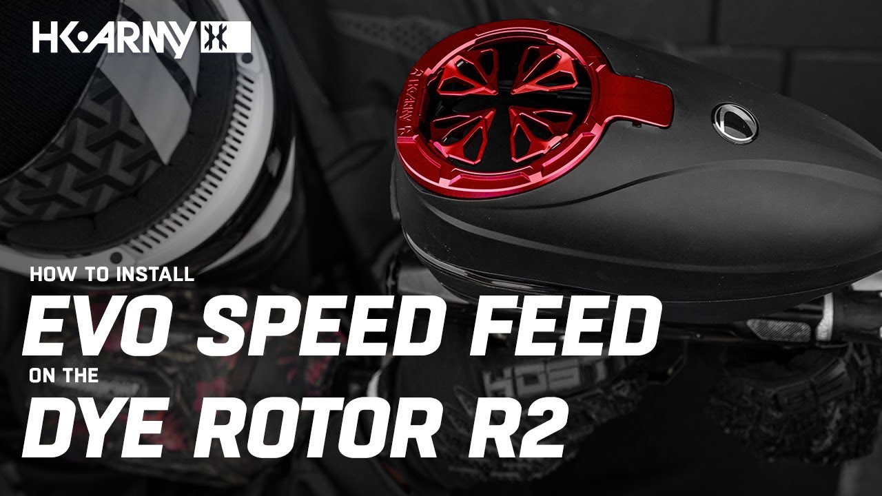 Dye Rotor R2: Installing the HK Army EVO Speed Feed