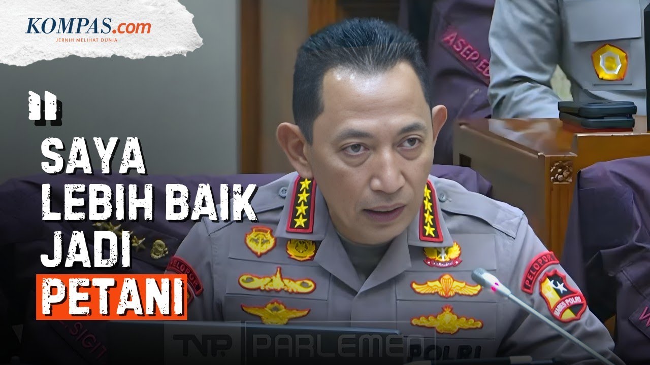 Kapolri Pilih Jadi Petani daripada Menteri Kepolisian, Komisi III: Menyala!