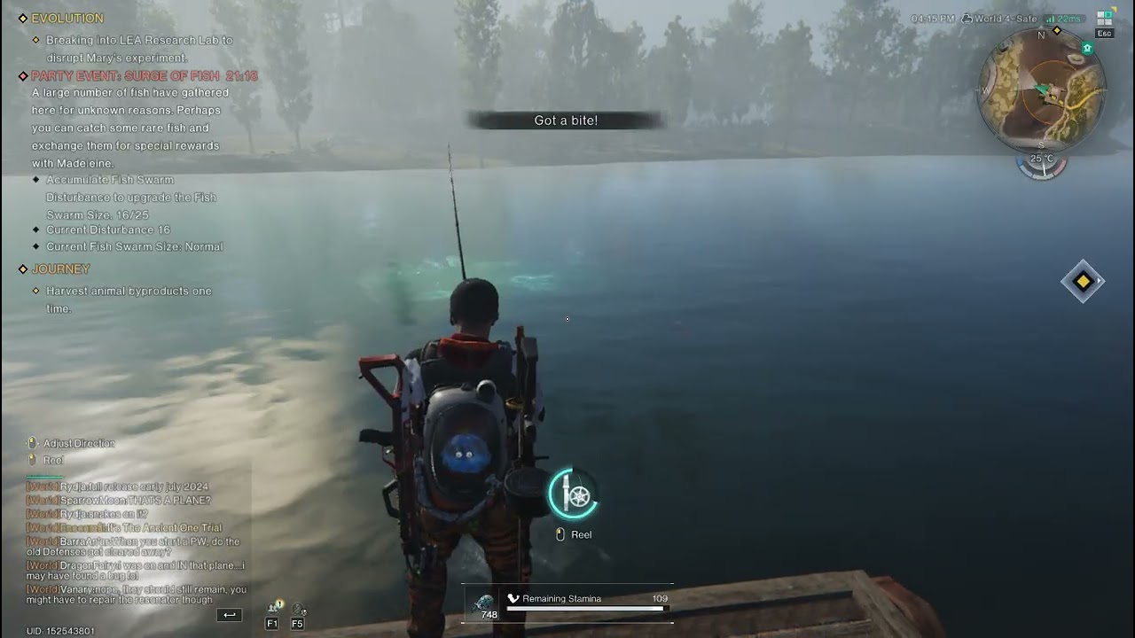 Once Human Surge of Fish Fishing Gameplay #oncehuman #gameplay #gaming #steam #fishing