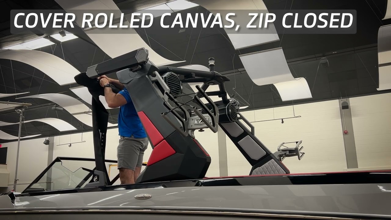 Tige ShadeForce by PTM - How to Stow the Bimini