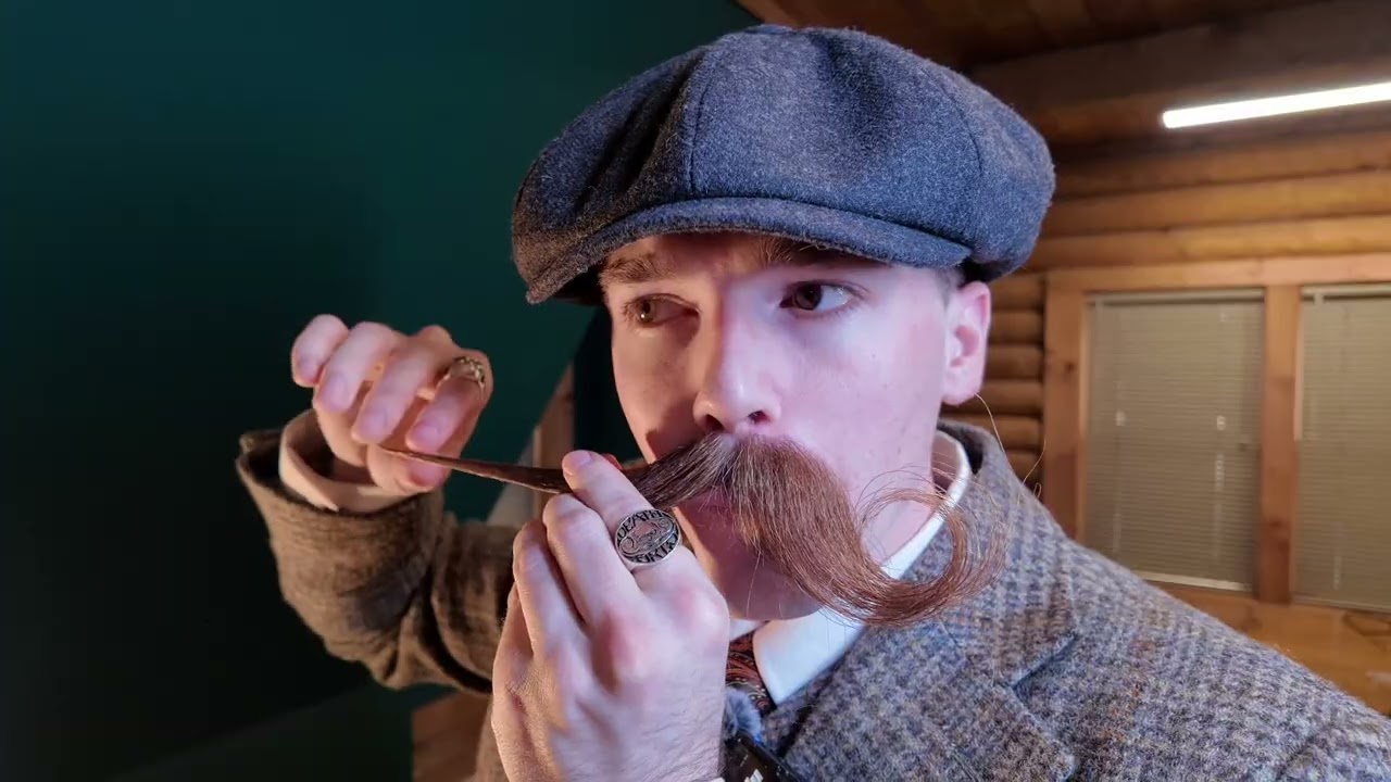 Mustache Styling with A World Champion