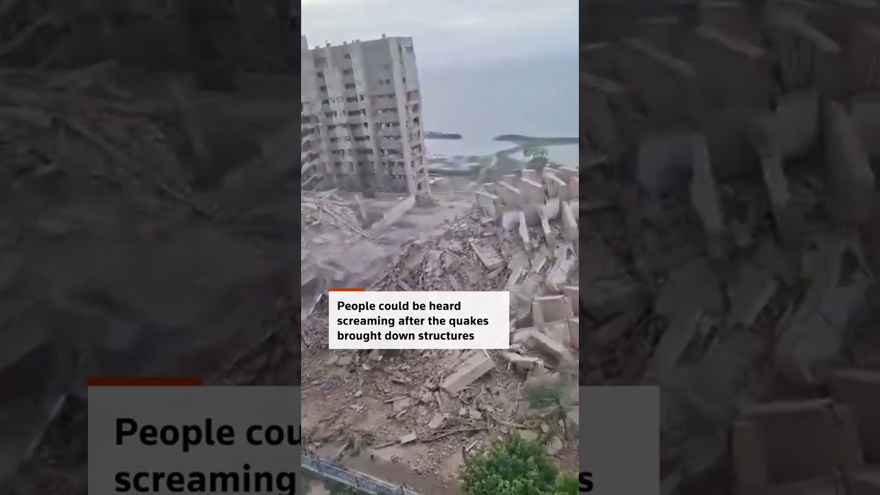 Buildings collapse&nbsp;in Venezuela after major earthquakes