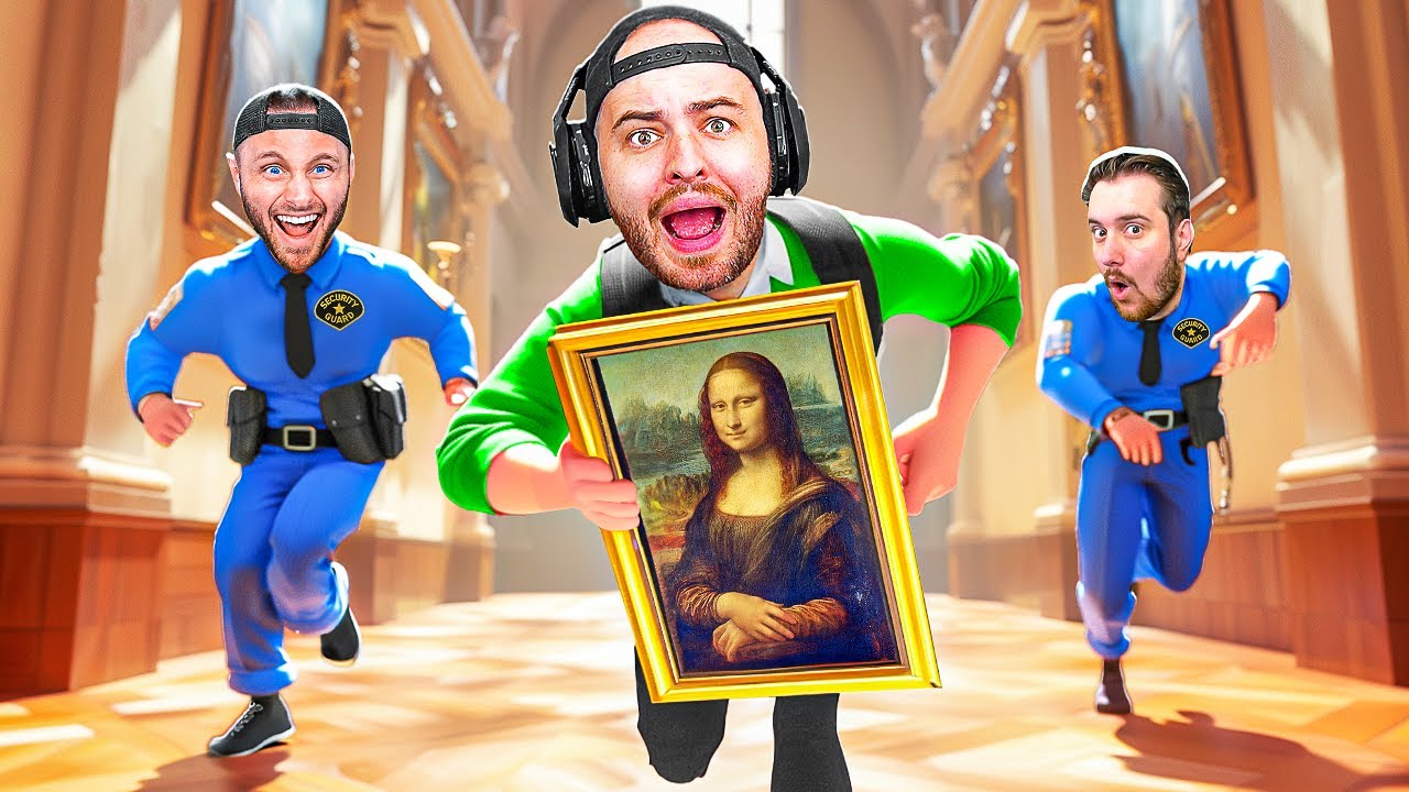 STEALING the MONA LISA in One Armed Robber