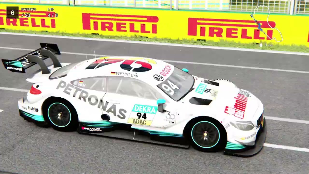 Assetto Corsa - Mercedes C63 AMG DTM 2018 @ Albert Park GP Circuit