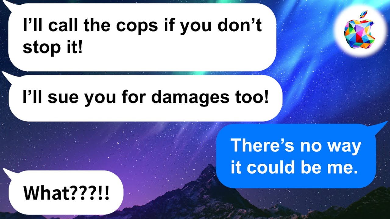 【Apple】The woman who stole my husband from is no accusing me of vandalizing her apartment