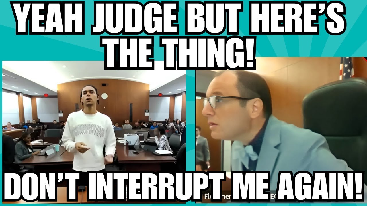 PISSED OFF JUDGE FLEISCHER PUTS ARROGANT WHERE HE BELONGS!