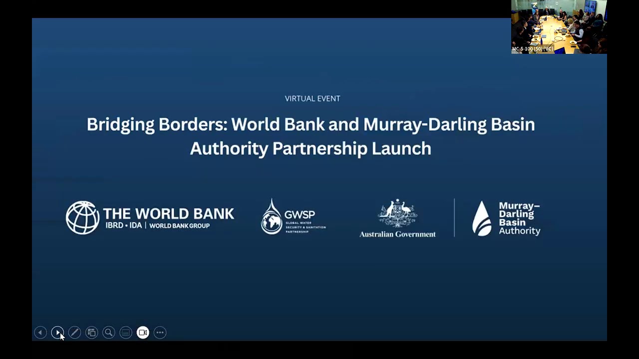 Partnering on Transboundary Water Management with Australia’s Murray-Darling Basin Authority