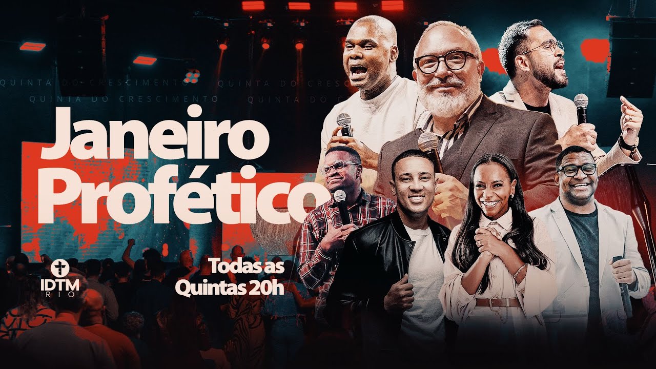 🔴 LIVE | IDTMRIO -  Pr. Leandro Reis | Janeiro Profético