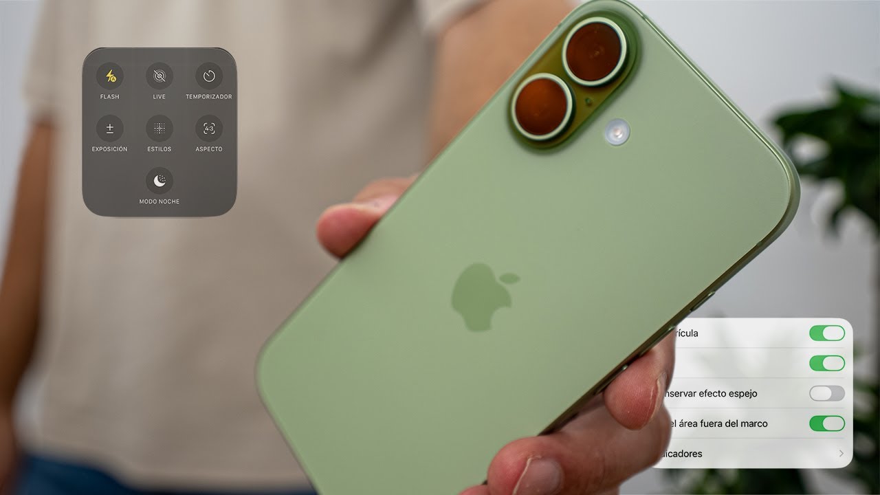 CONFIGURA así la CÁMARA de tu iPhone 17 y harás fotos en PROFESIONALES