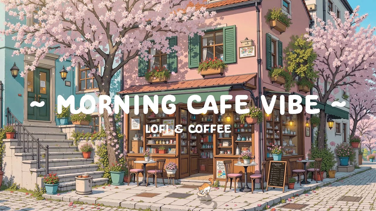 Morning Cafe Vibes ⛅ Dopamine Energy to start your day ❄️ Deep to relax / work [ Lofi Hip Hop ]