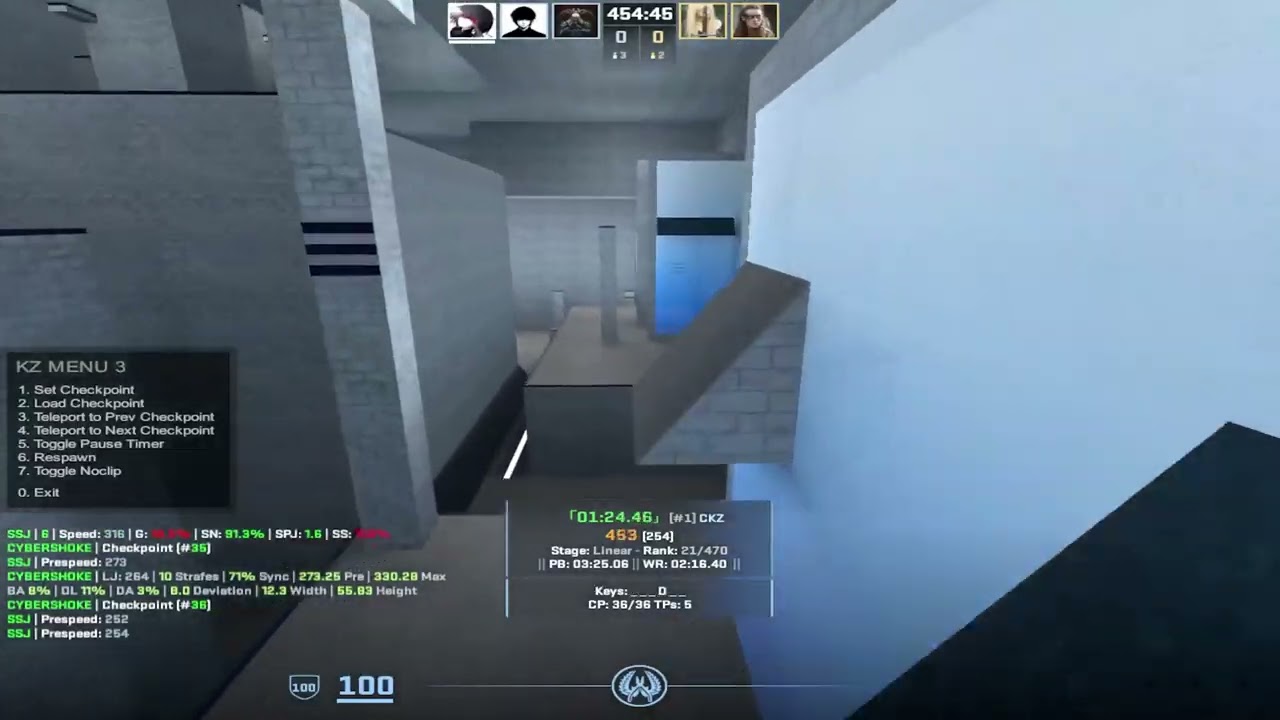 CS2 | kz_zoomer_fix in 3:18.95