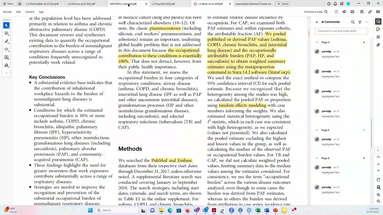 Clip of Assessing Risk of Bias in Systematic Reviews of Exposures using AMSTAR2 HD 1080   WEB H264 4