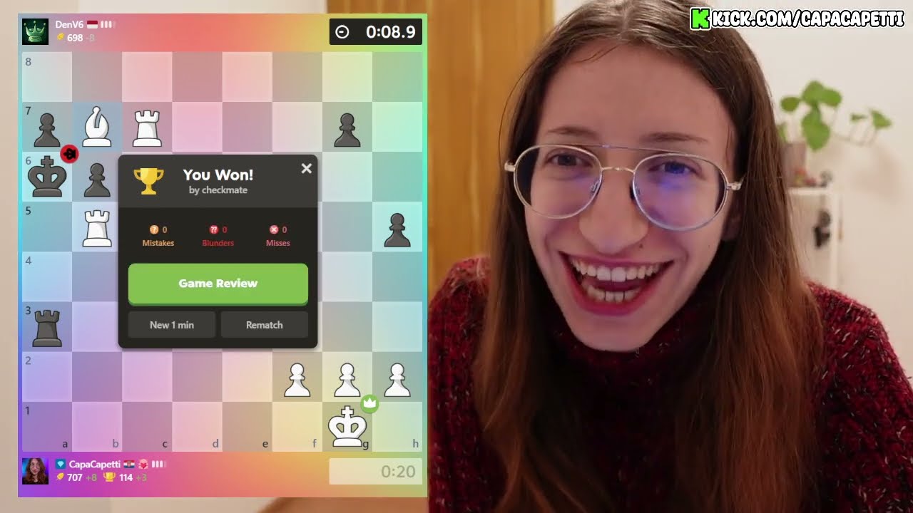 Racing with time in bullet chess
