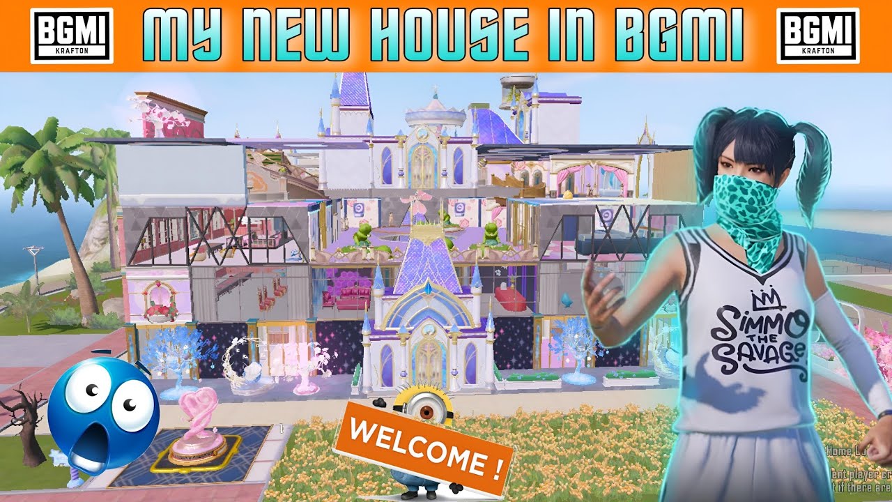 MY NEW HOUSE IN BGMI | PUBG | WELCOME 🤗@The_Maniac_Gamer 
