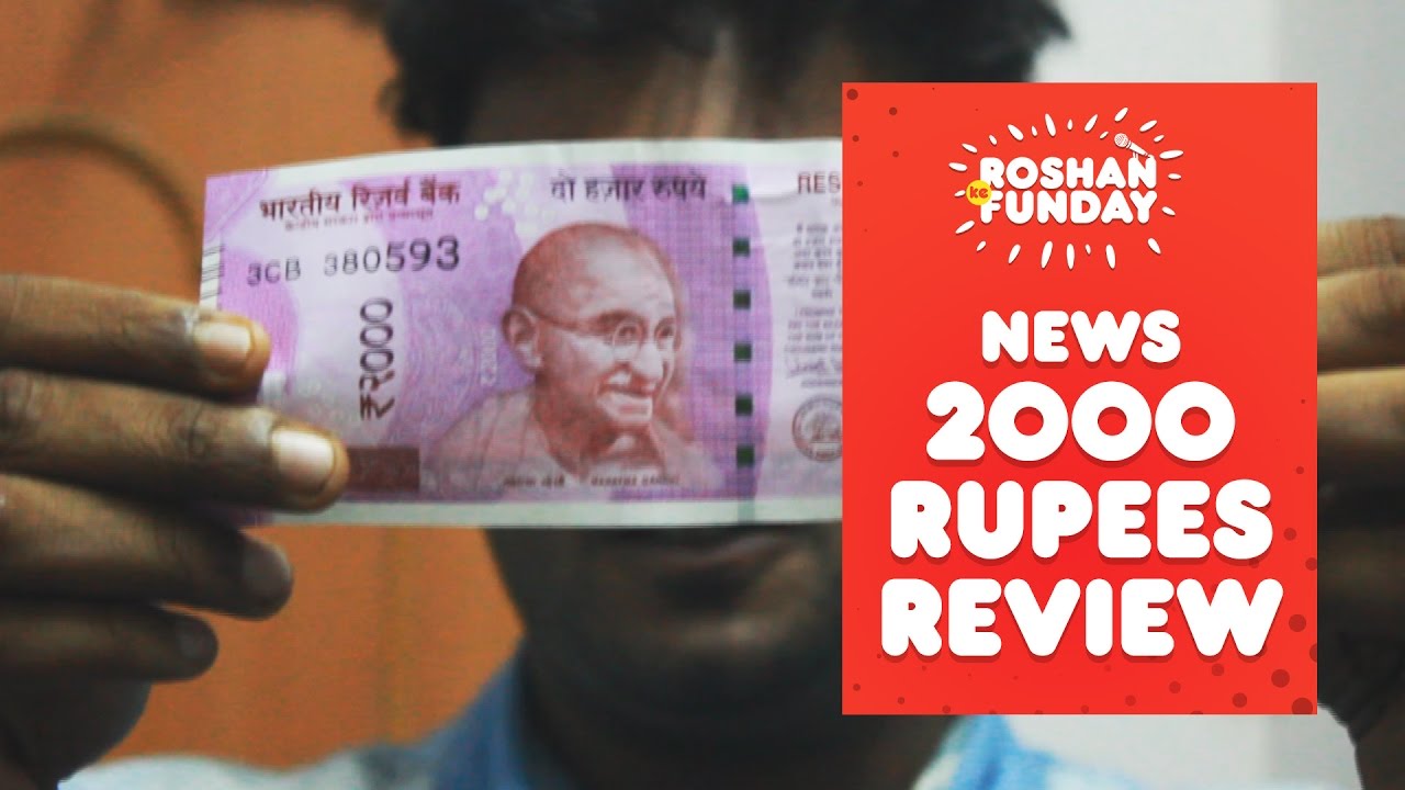 New 2000 rupee note test, features and Rumors Explained! Water test!