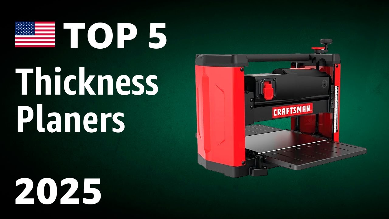 TOP&mdash;5. Best Thickness Planers 2025