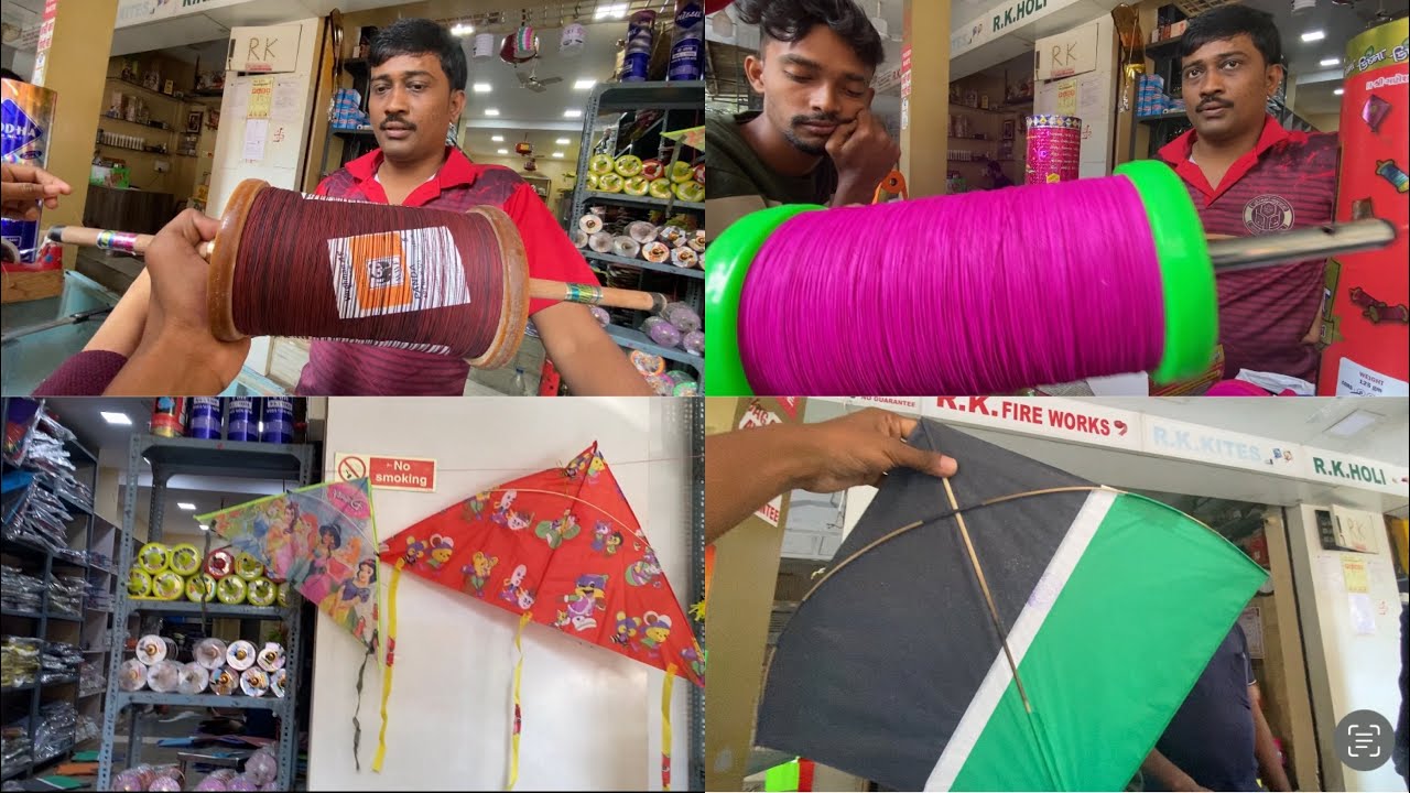 Cheapest Price Kites and Manja in Mumbai ||Wholesale Kites and Manja Market In Mumbai||Kunal Vlogger
