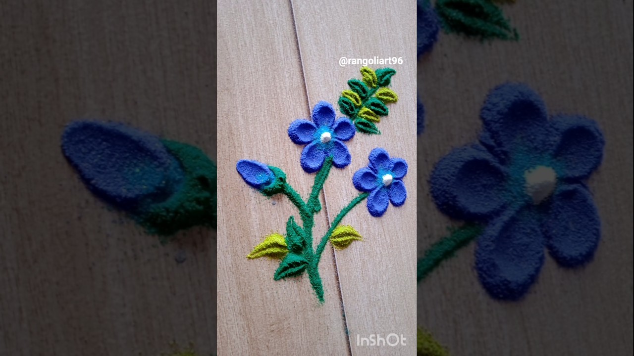 beautiful Rangoli 🌈design 