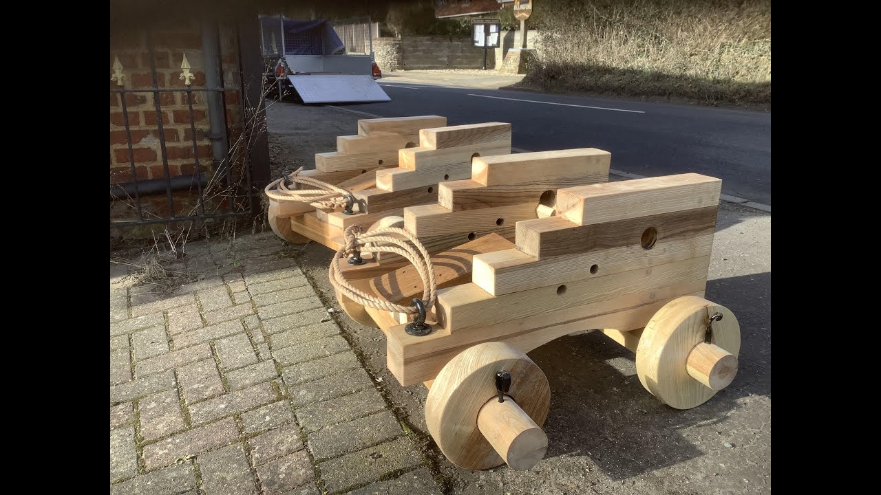 Building a Ships Cannon - Undercarriage and Wheels