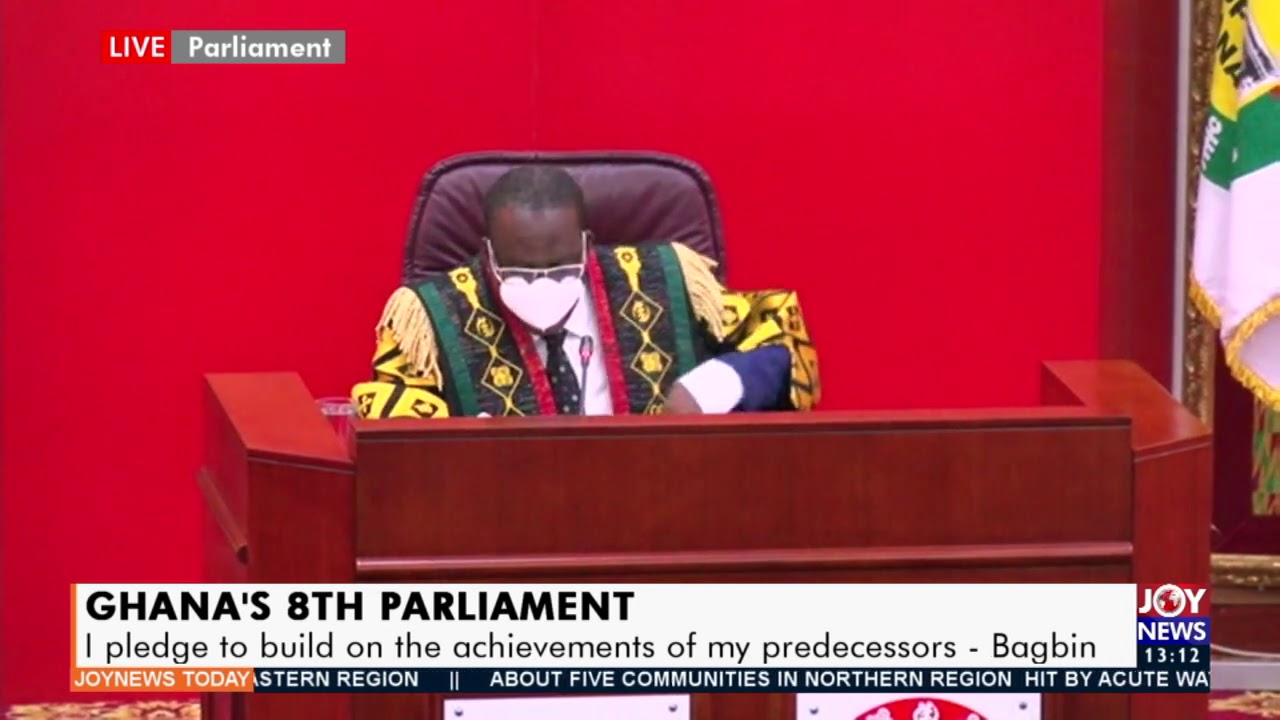 Ghana&rsquo;s 8th Parliament: Speaker declares NPP and Independent Candidate as Majority group (15-1-21)