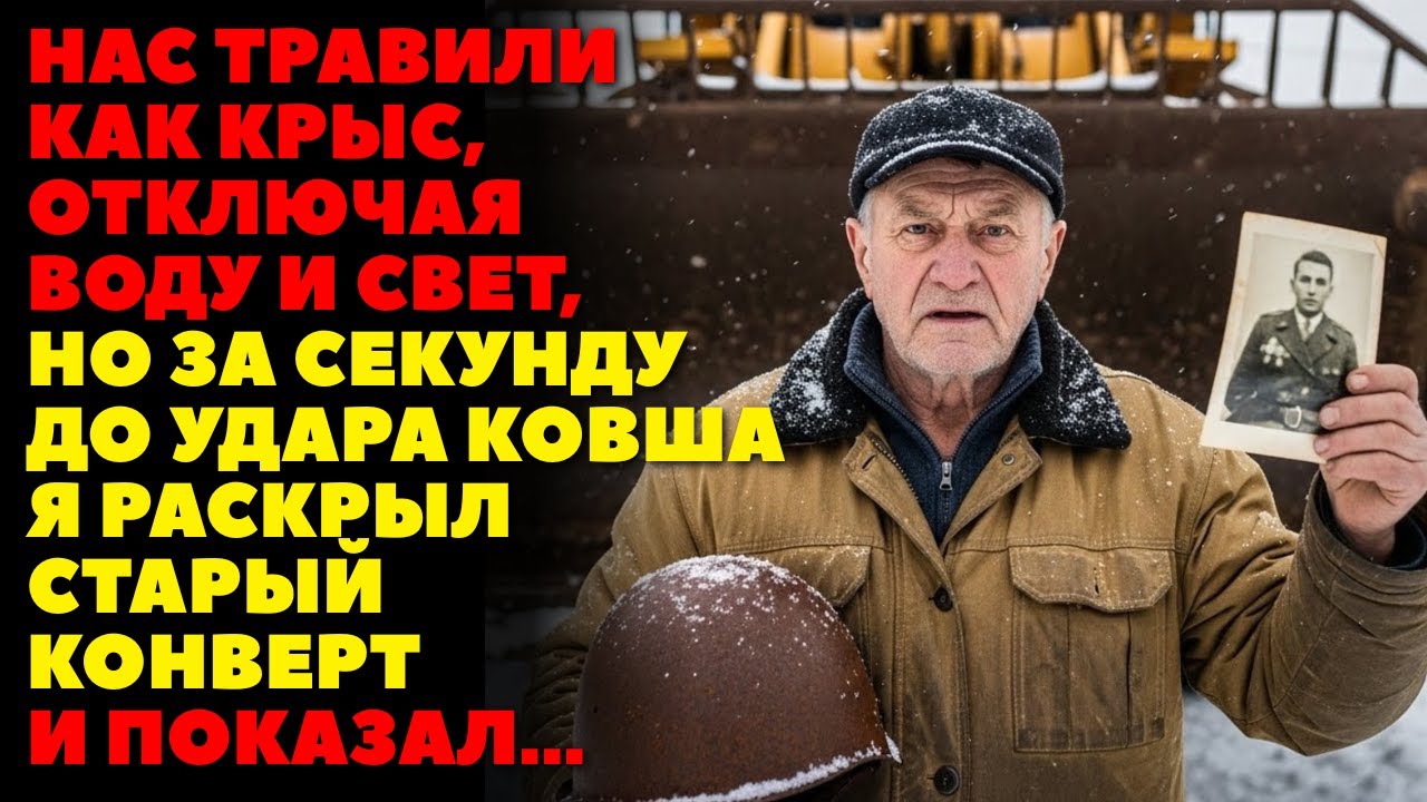 Застройщик нас с ЖЕНОЙ травил как КРЫС, отключая воду и свет, но за секунду до удара ковша, я...