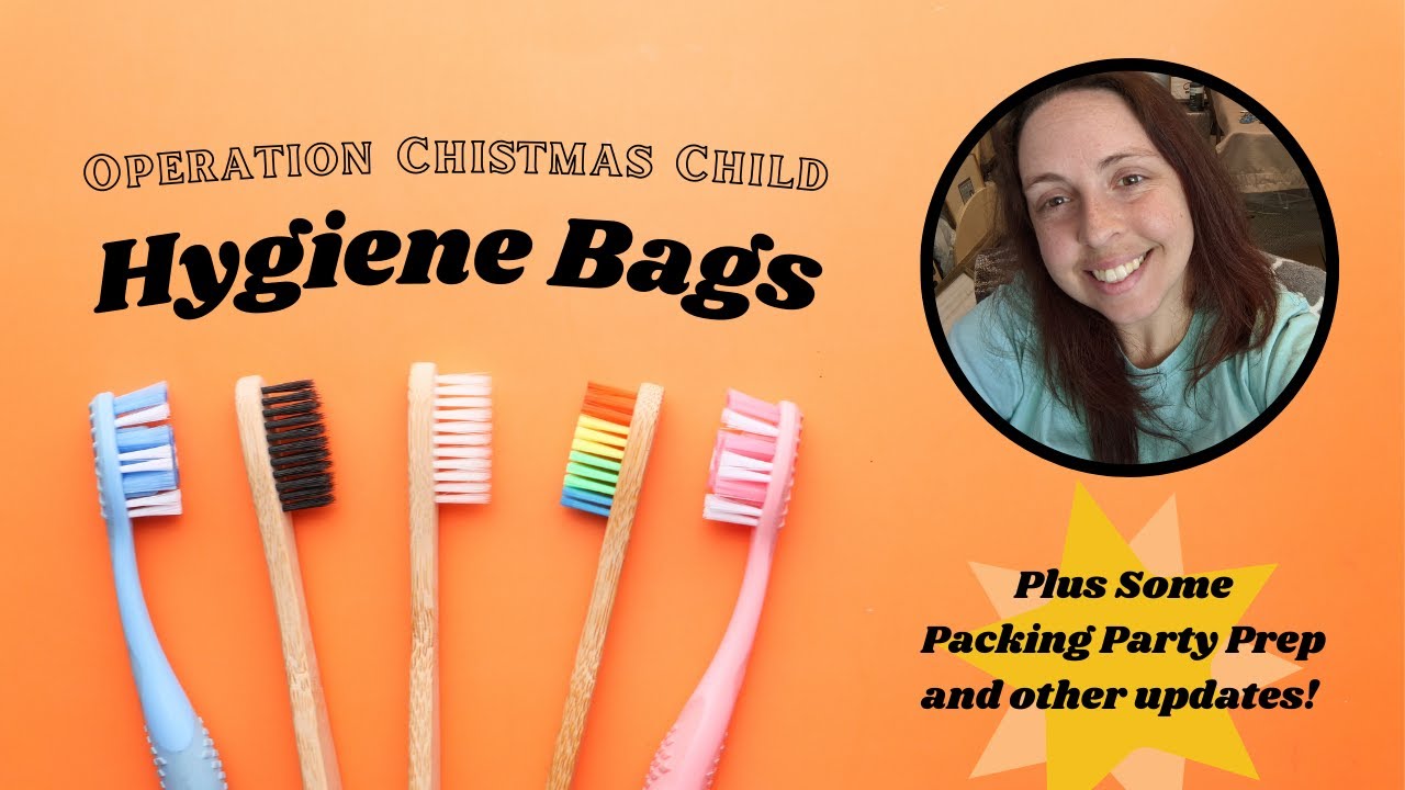 Hygiene Bags With Some Packing Party Ideas!