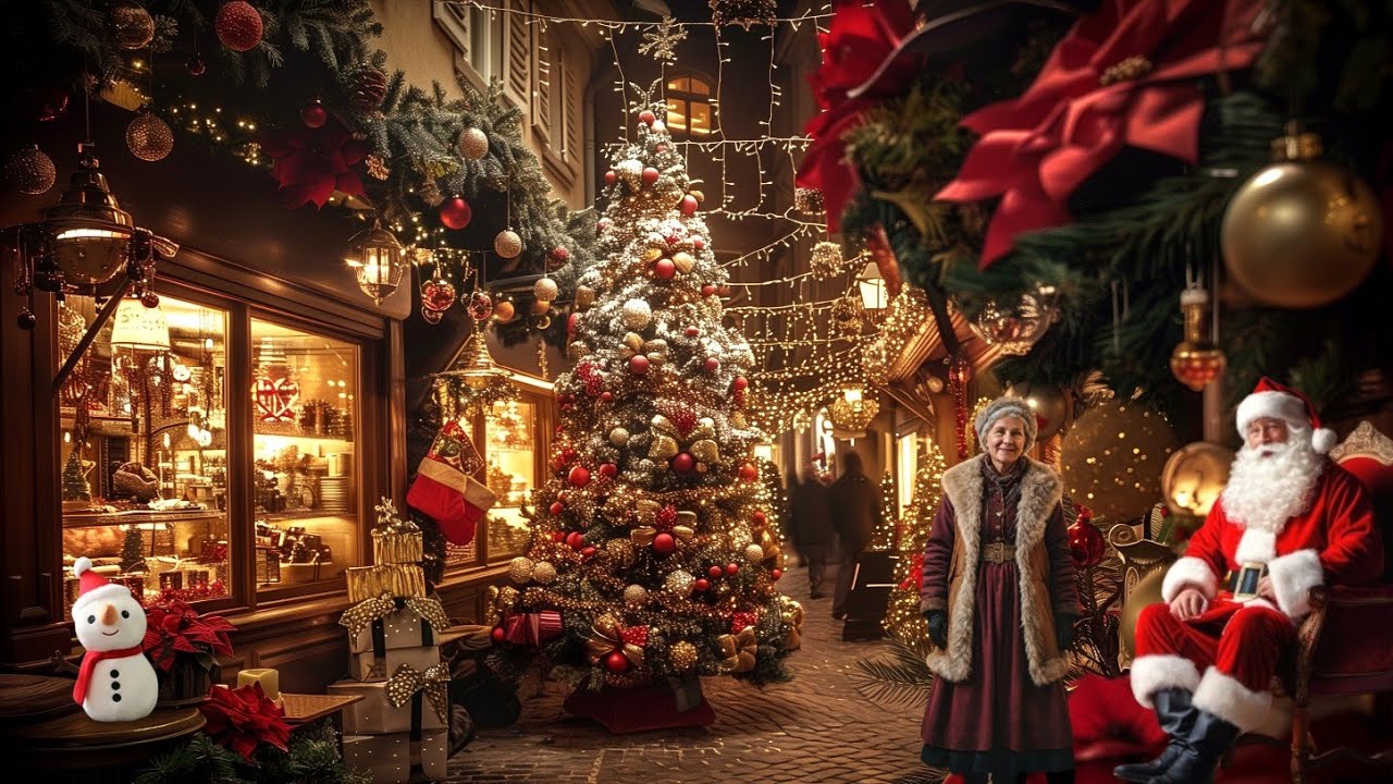 САМАЯ КРАСИВАЯ РОЖДЕСТВЕНСКАЯ ДЕРЕВНЯ В МИРЕ 🎅 УДИВИТЕЛЬНО 🎄 ИСТИННЫЙ ДУХ РОЖДЕСТВА