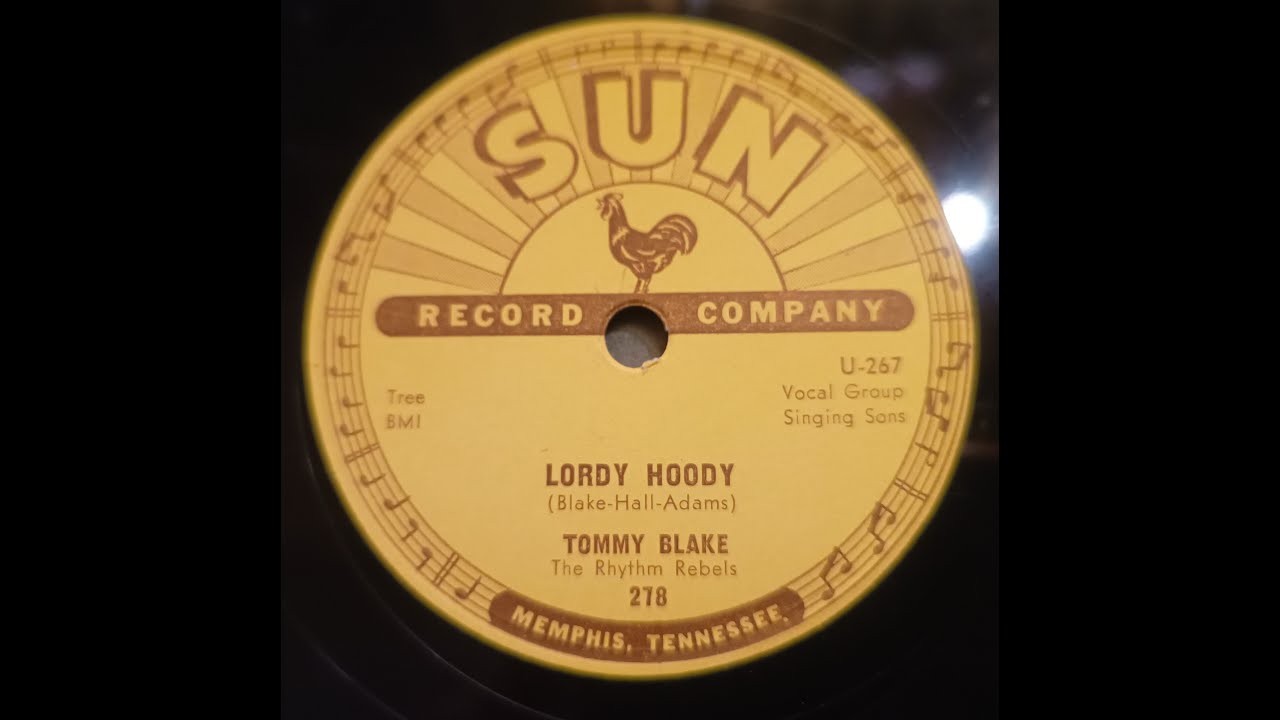 Lordy Hoody - Tommy Blake The Rhythm Rebels - 78rpm