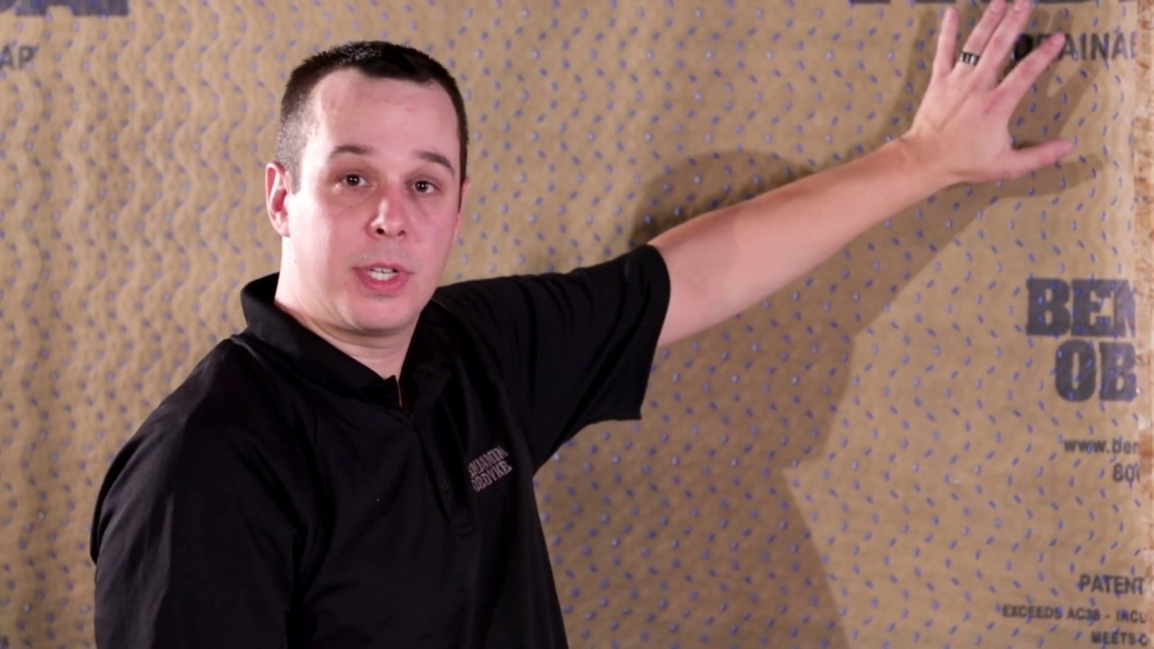 Benjamin Obdyke's HydroGap® Drainable Housewrap and HydroFlash® UV+ Installation