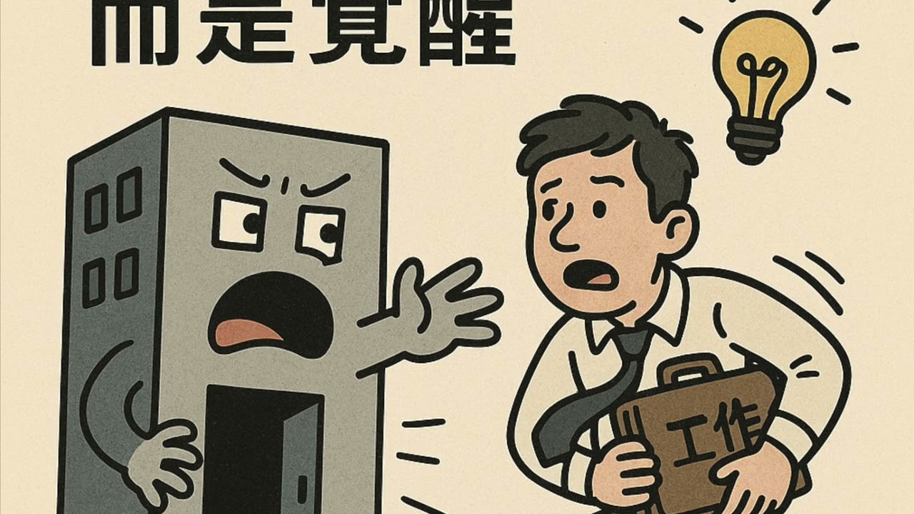 離職不是逃跑而是覺醒